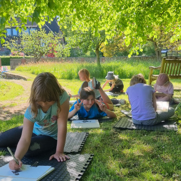 2025 05 13 Di Kurs1 im Garten q